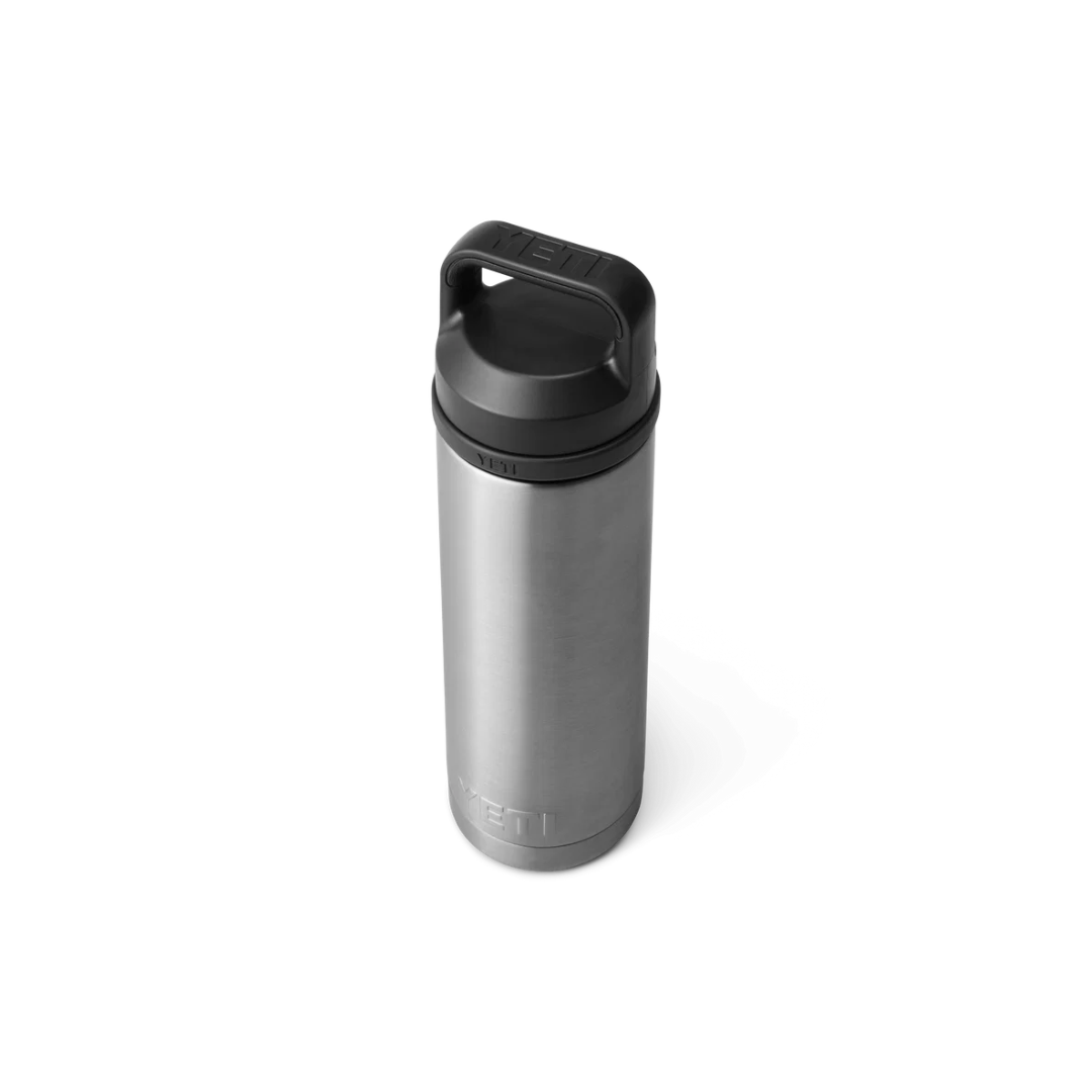 YETI Rambler 18 oz  Water Bottle with Chug Cap - Stainless Steel