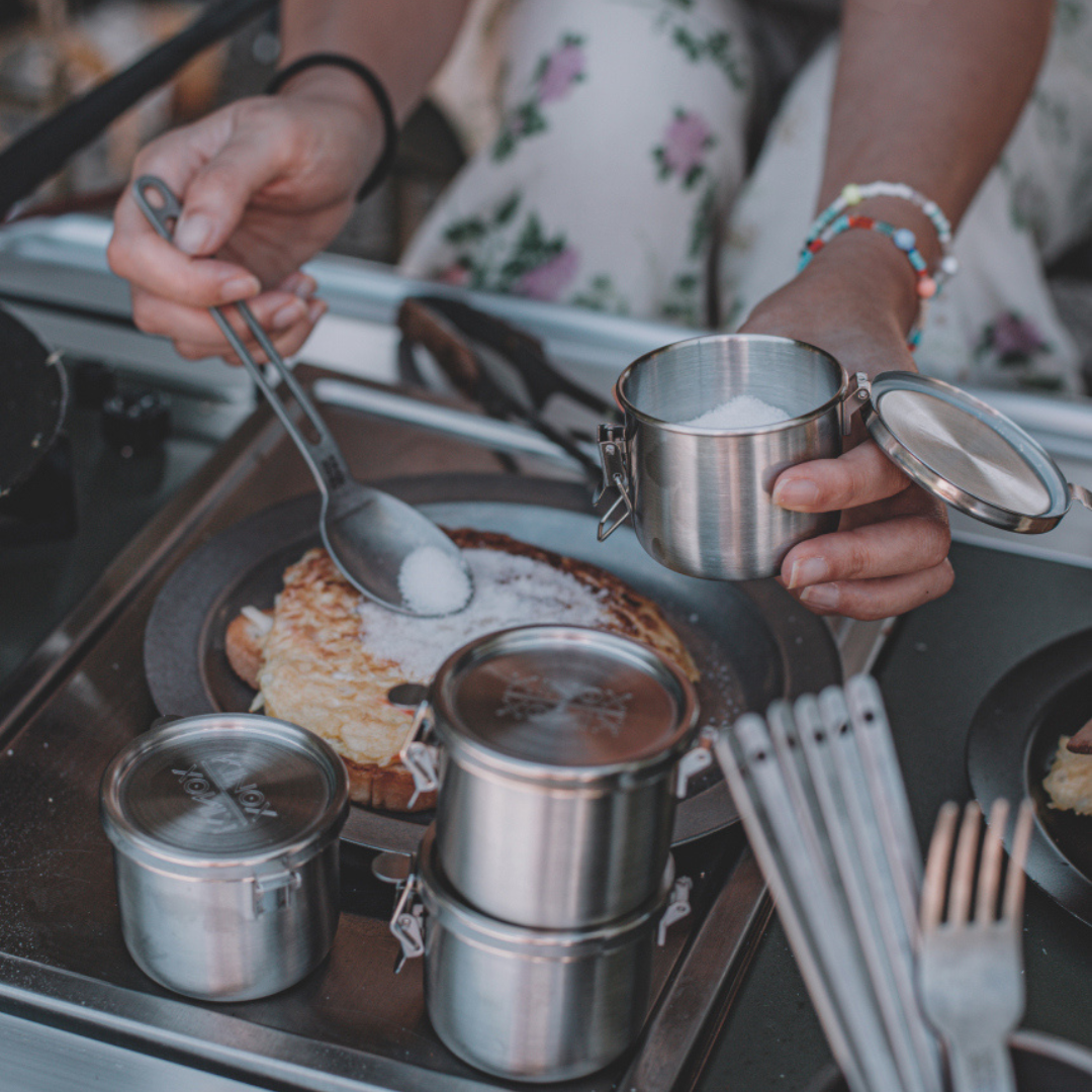 Kinox Seasoning Container Sealed -2 Pieces Set