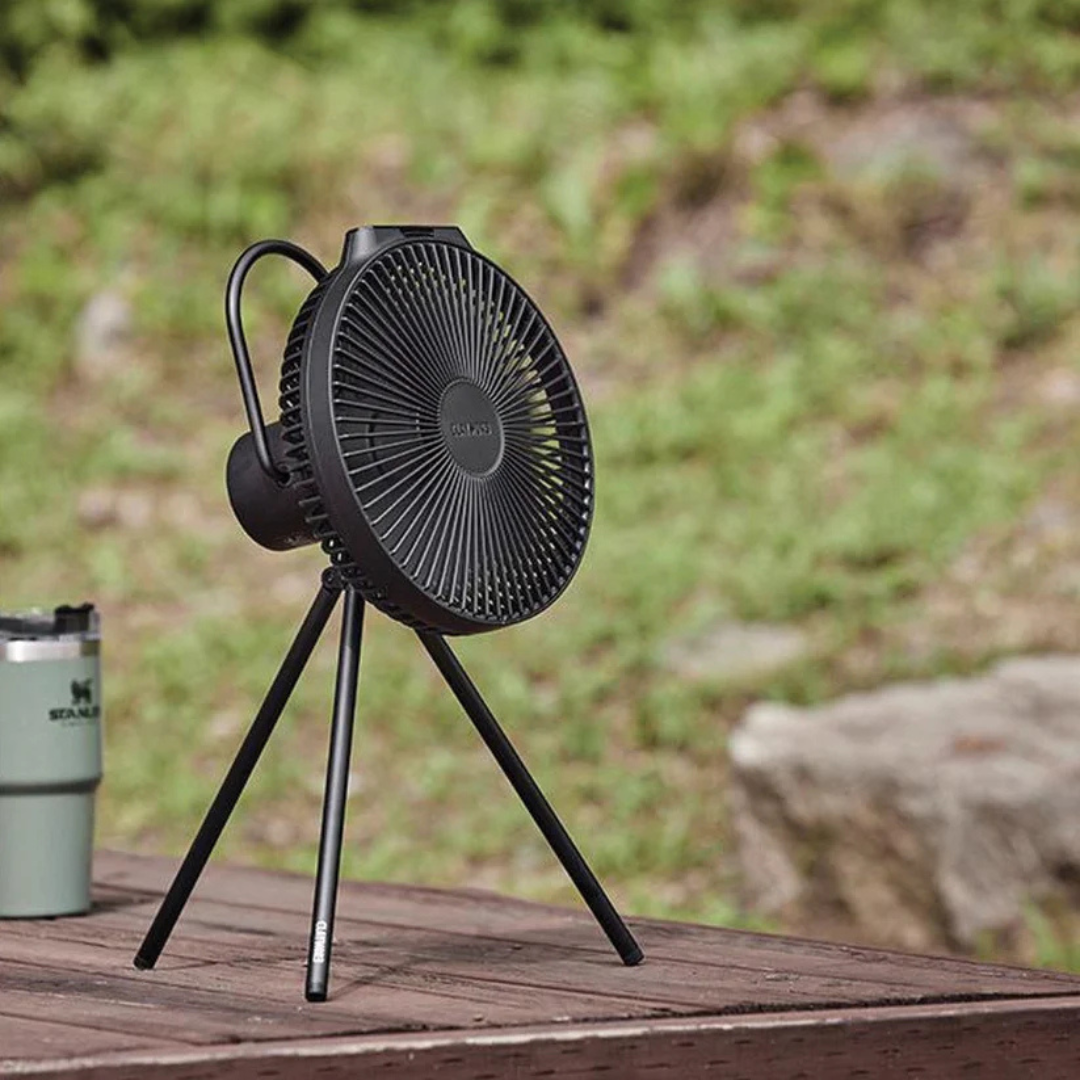 Claymore Fan V1040 Rechargeable Portable Fan - Black-Goritta Works Sdn. Bhd. 202501017603 (1619017-X)