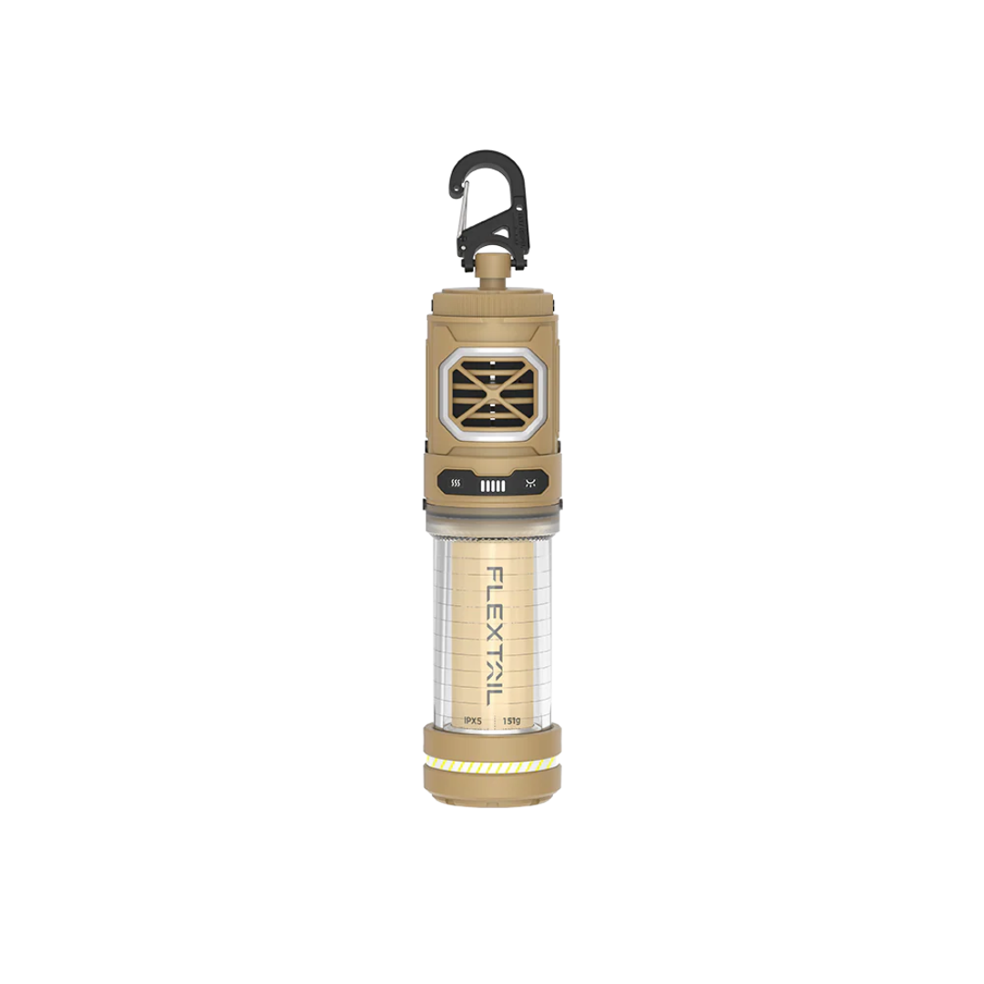 Flextail Tiny Repel S 2-in-1 Mosquito Repellent Lantern - Sand (New Edition)