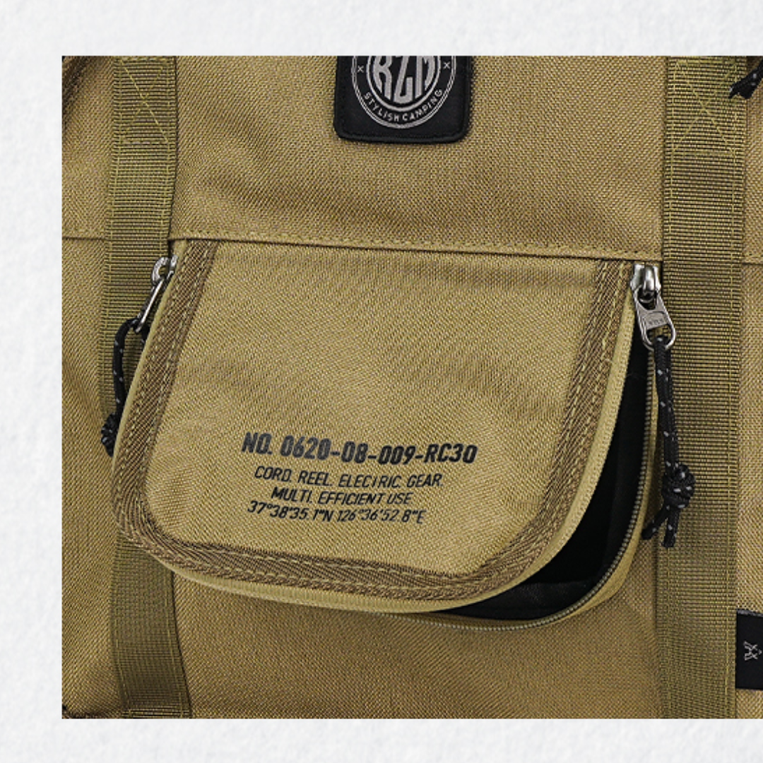 KZM New Field Reel Bag - Tan