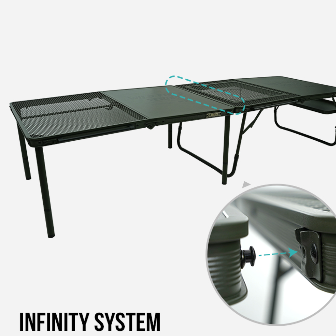 KZM Wild Field Low BBQ Table