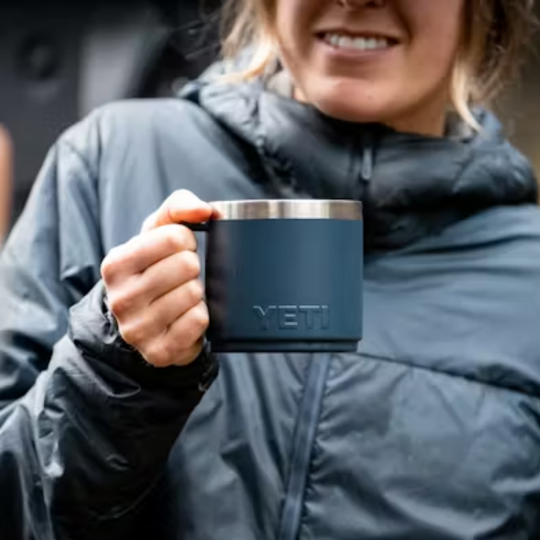 YETI Rambler 14 oz Stackable Mug with DuraSip™ Ceramic Lining - Black