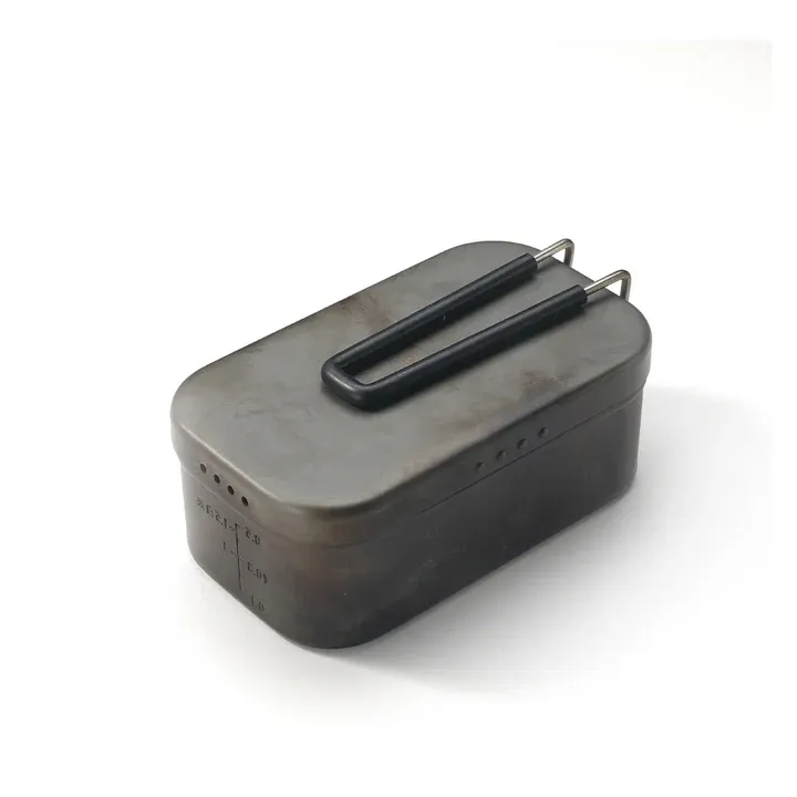 Campingmoon H-2013 Anodized Aluminum Mess Tin - Large