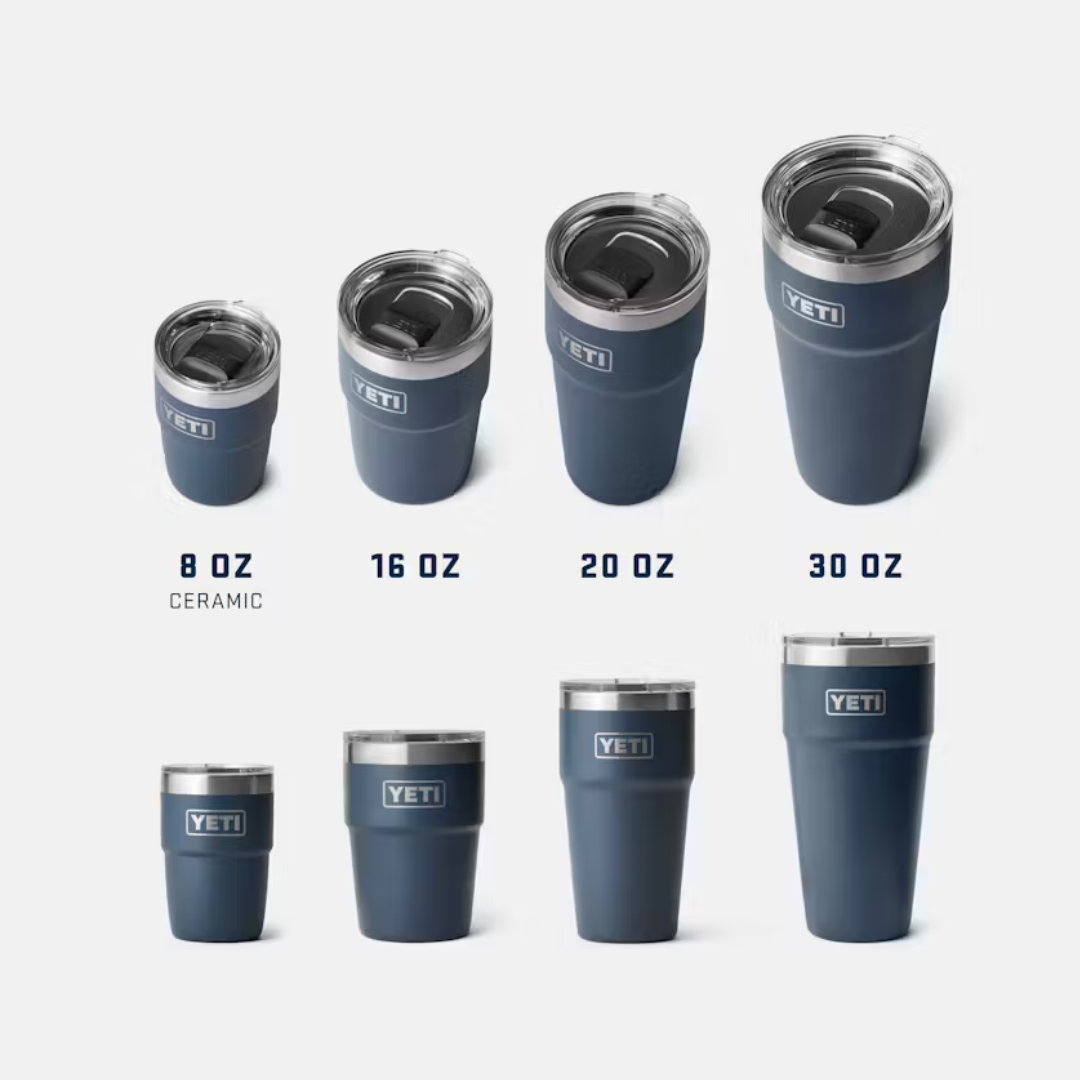 YETI Rambler 16 oz Stackable Cup with MagSlider™ Lid - Stainless Steel