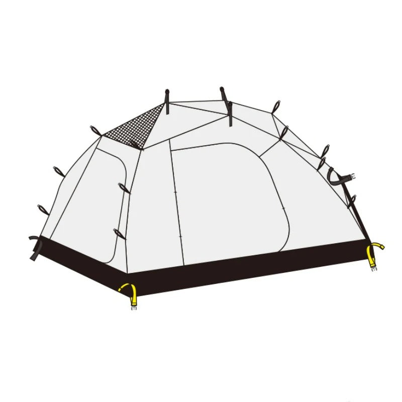 Mobi Garden Commander 185 3- 4 person - Black