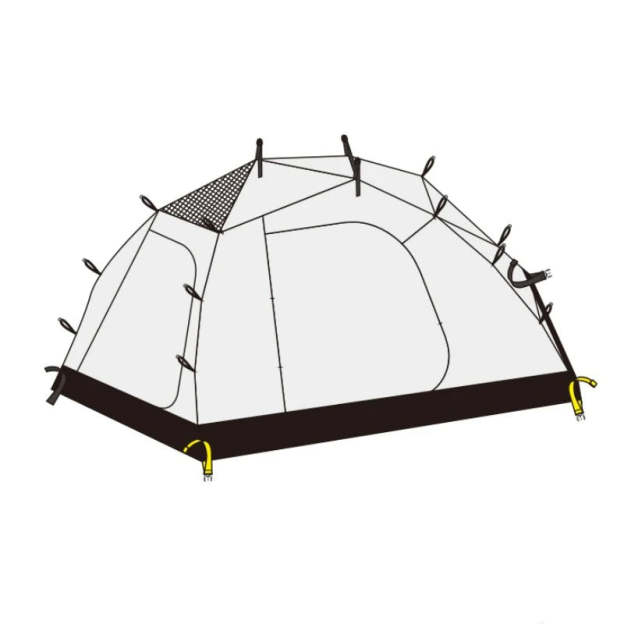 Mobi Garden Commander 185 3- 4 person - Black