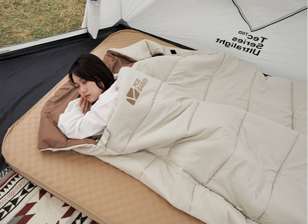 Mobi Garden Crescent Double Sleeping Bag - Brown-Goritta Works Sdn. Bhd. 202501017603 (1619017-X)