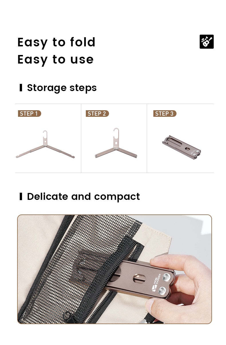 Mobi Garden Aluminum Hanger x2 - Orange-Goritta Works Sdn. Bhd. 202501017603 (1619017-X)