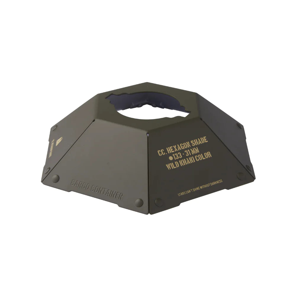 Cargo Container Hexagon Shade - Khaki-Goritta Works Sdn. Bhd. 202501017603 (1619017-X)
