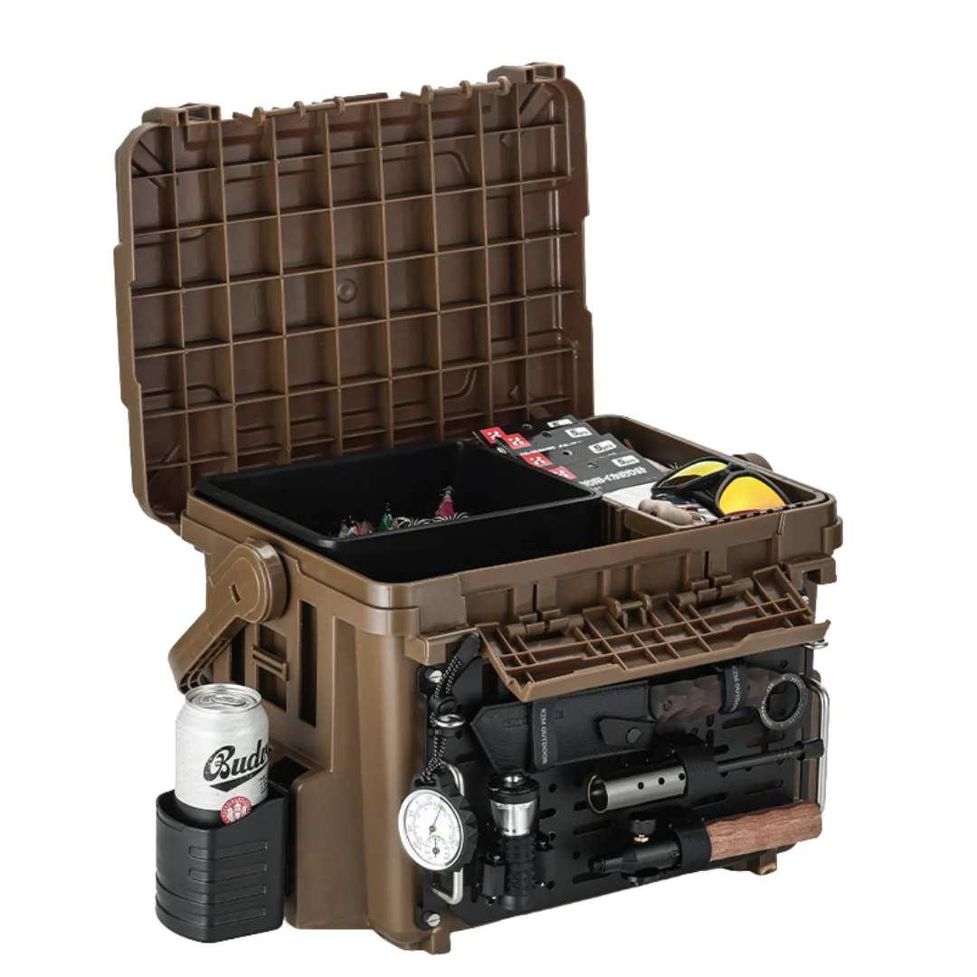 KZM Stack Hard Case Storage Box 7000 - Black