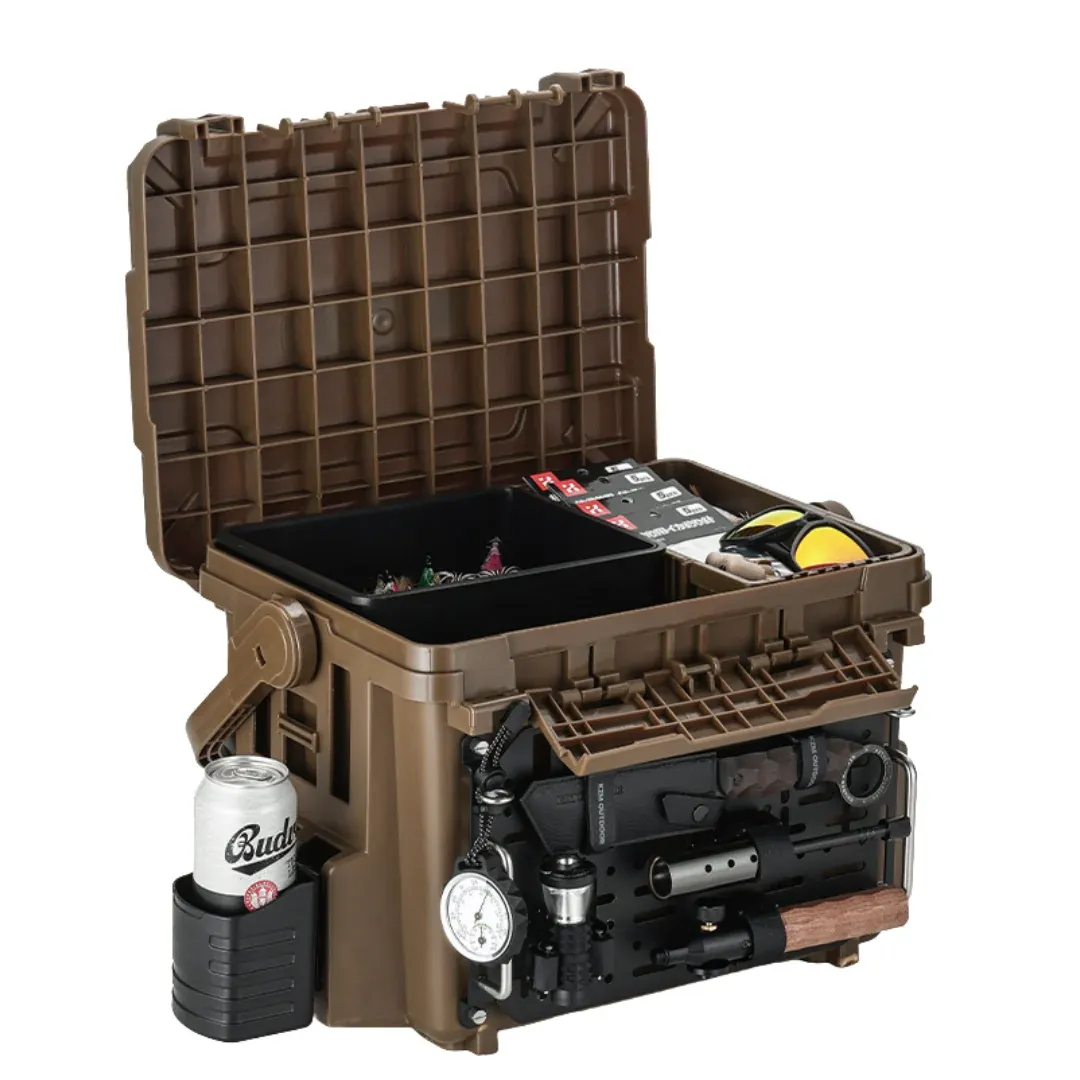 KZM Stack Hard Case Storage Box 7000 - Black