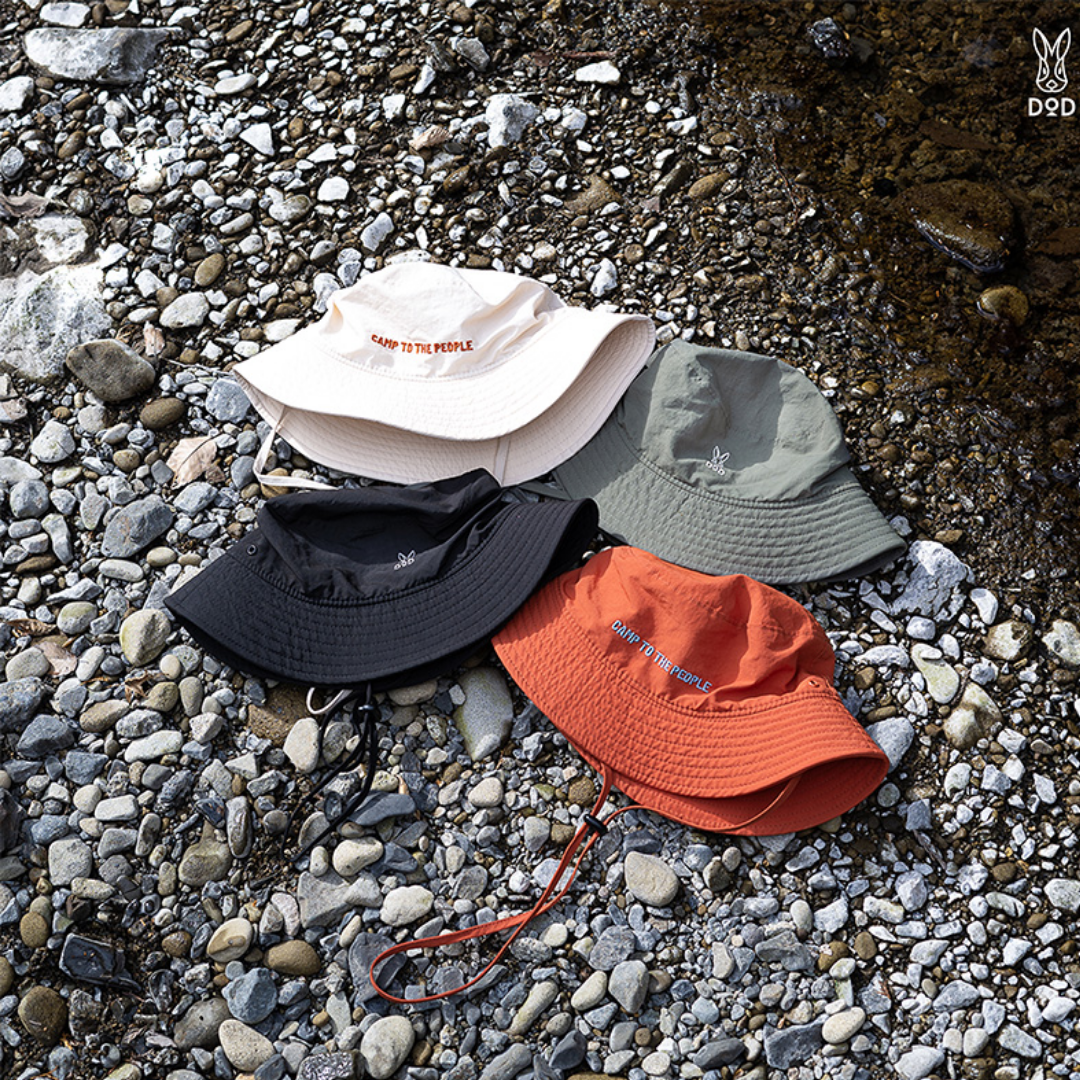 DOD Usagi Logo Bucket Hat - Red
