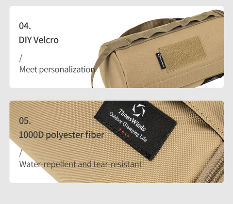 Thous Winds Kitchen Towel Storage Bag - Khaki-Goritta Works Sdn. Bhd. 202501017603 (1619017-X)