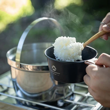 Campingmoon CC-21 Three Layer Stainless Steel Pot -Medium