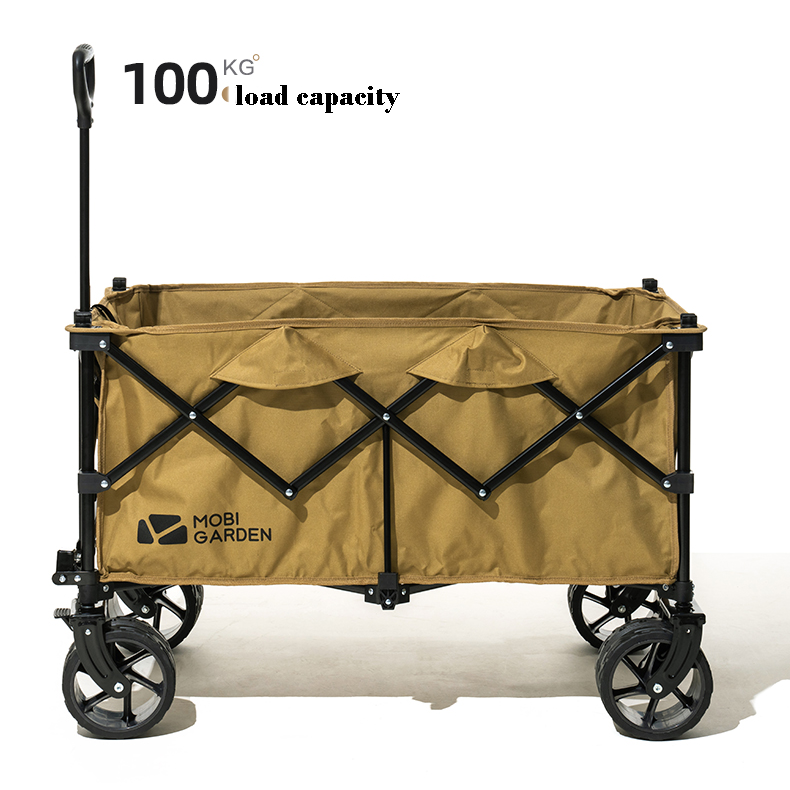 Mobi Garden YJ Folding Wagon S2 - Olive Green