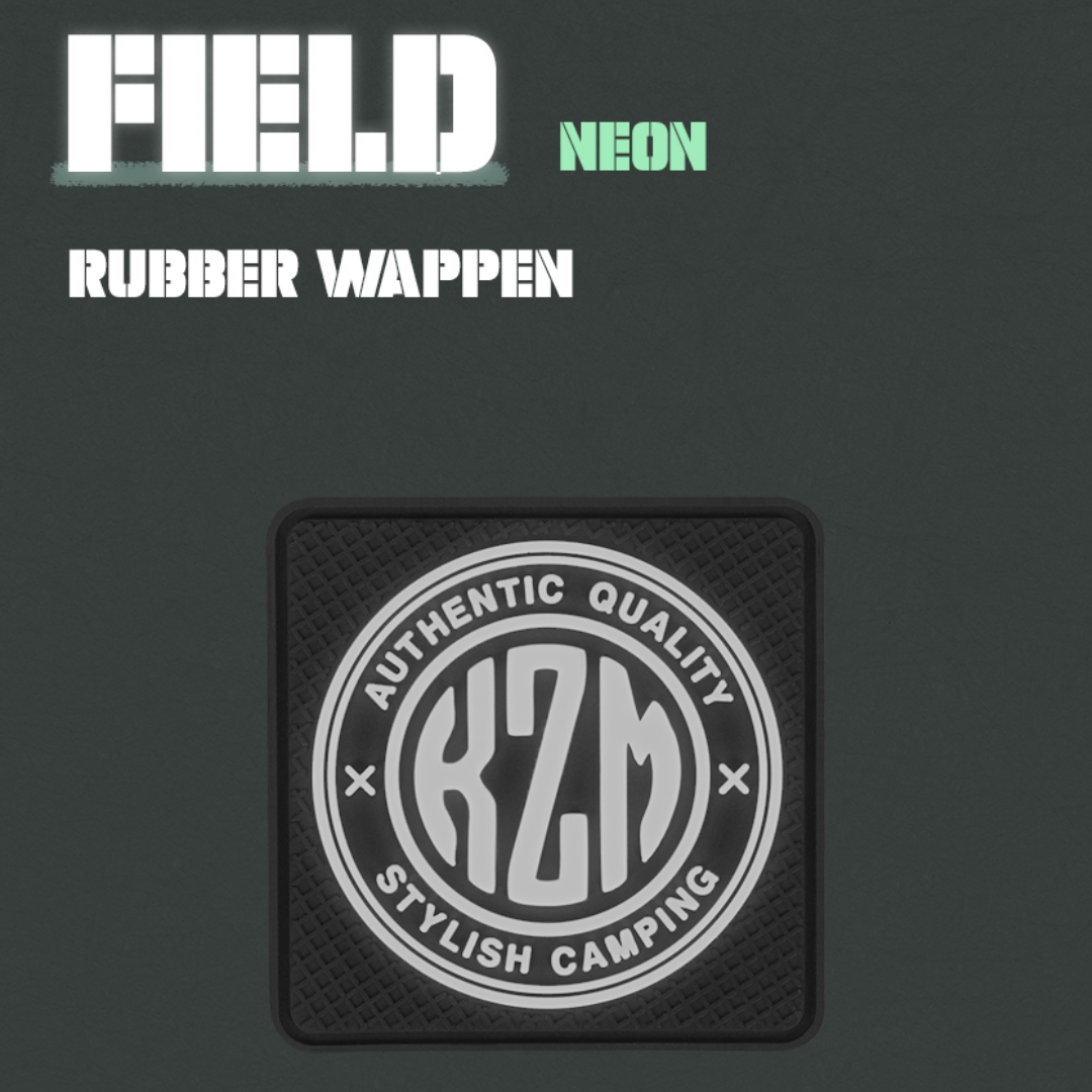 KZM Rubber Wappen - Field/Luminous
