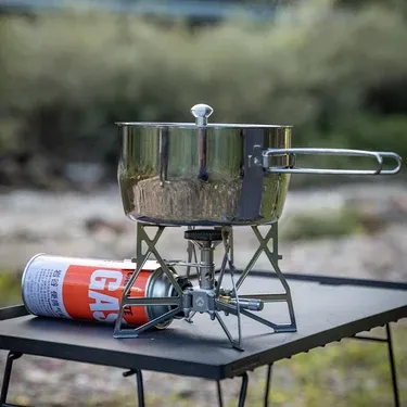 Campingmoon CC-18 Three Layer Stainless Steel Pot - Small