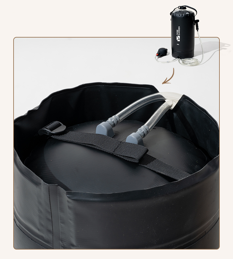 Mobi Garden Mu Feng Portable Shower Bag 20L-Goritta Works Sdn. Bhd. 202501017603 (1619017-X)