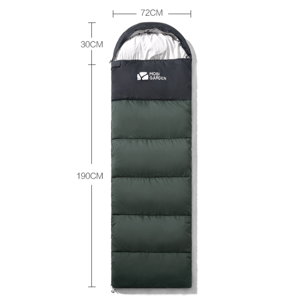 Mobi Garden XY Sleeping Bag 1.0 - Green