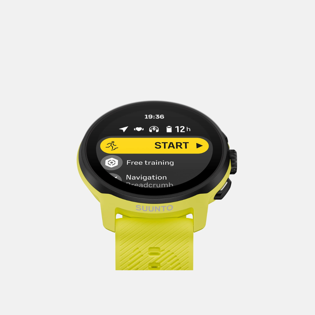 SUUNTO Run - Lime with Silicone Strap
