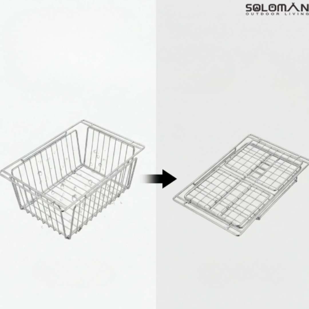 SOLOMAN IGT 1 Unit Folding Storage Basket