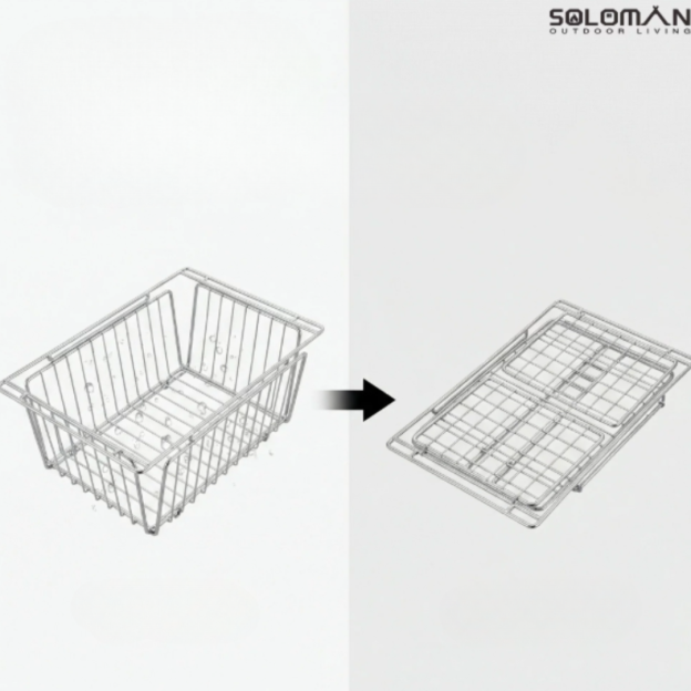 SOLOMAN IGT 1 Unit Folding Storage Basket