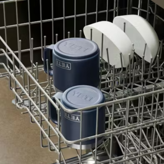 YETI Rambler 14 oz Stackable Mug with DuraSip™ Ceramic Lining - Black