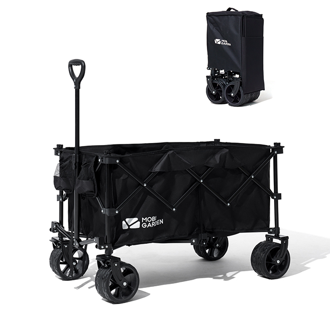 Mobi Garden YJ Folding Wagon S2 - Black