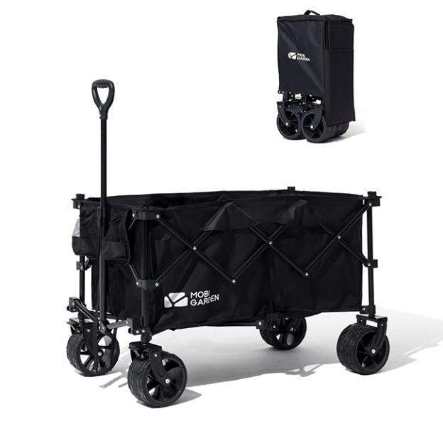 Mobi Garden YJ Folding Wagon S2 - Black