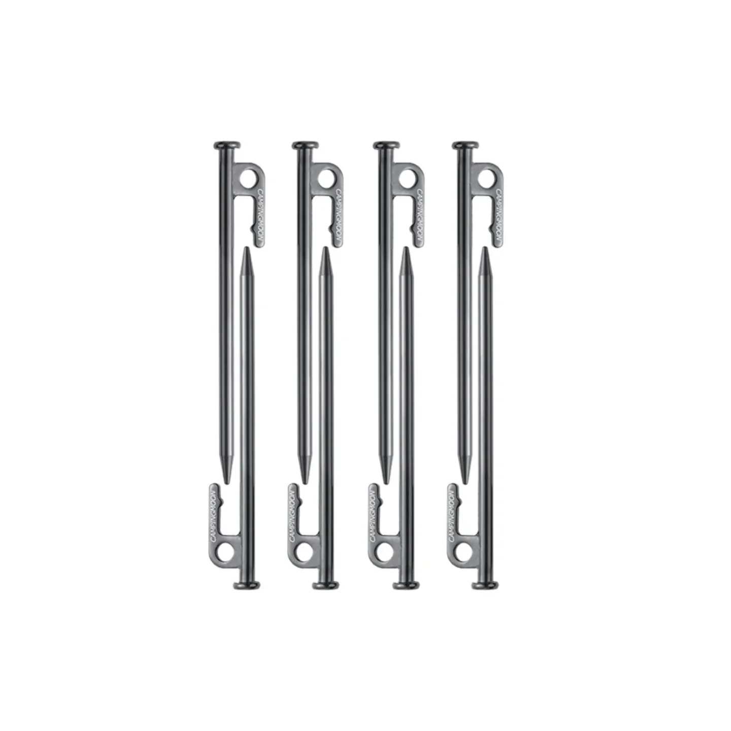 Campingmoon Carbon Steel Tent Stakes 40cm 6pcs
