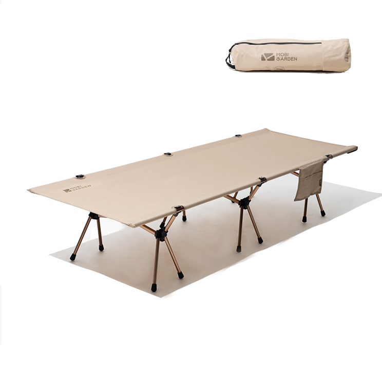Mobi Garden Lightweight Camp Cot - Khaki-Goritta Works Sdn. Bhd. 202501017603 (1619017-X)