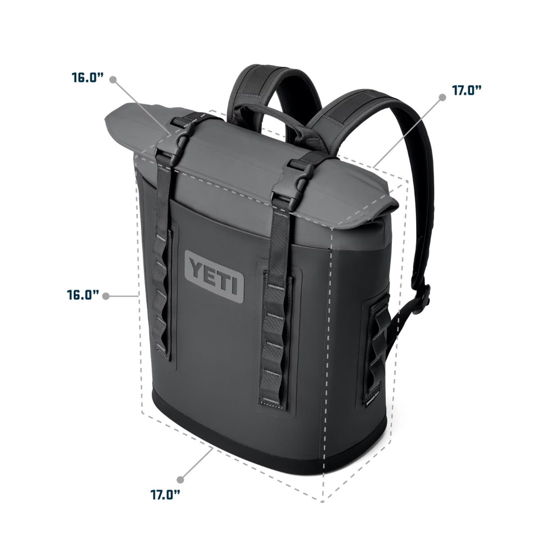 YETI Hopper M12 Backpack Soft Cooler - Cape Taupe