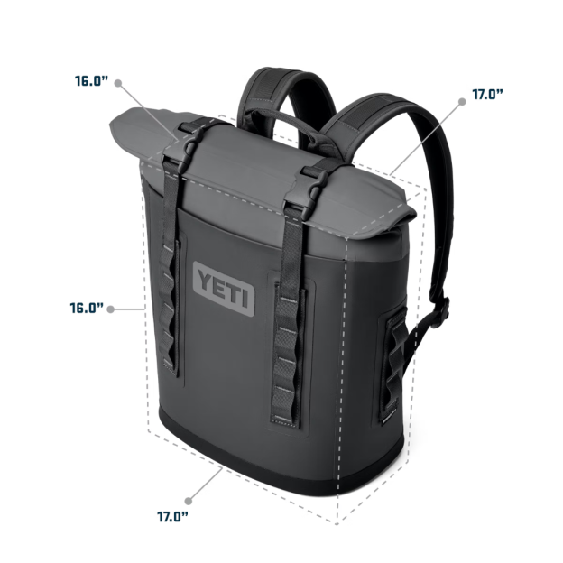 YETI Hopper M12 Backpack Soft Cooler - Cape Taupe