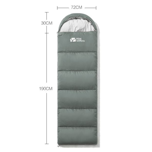 Mobi Garden XY Sleeping Bag 1.0 - Grey
