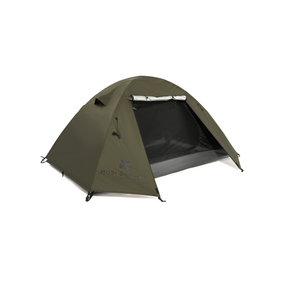 Mobi Garden QR Tent 3-Black Coating - Green