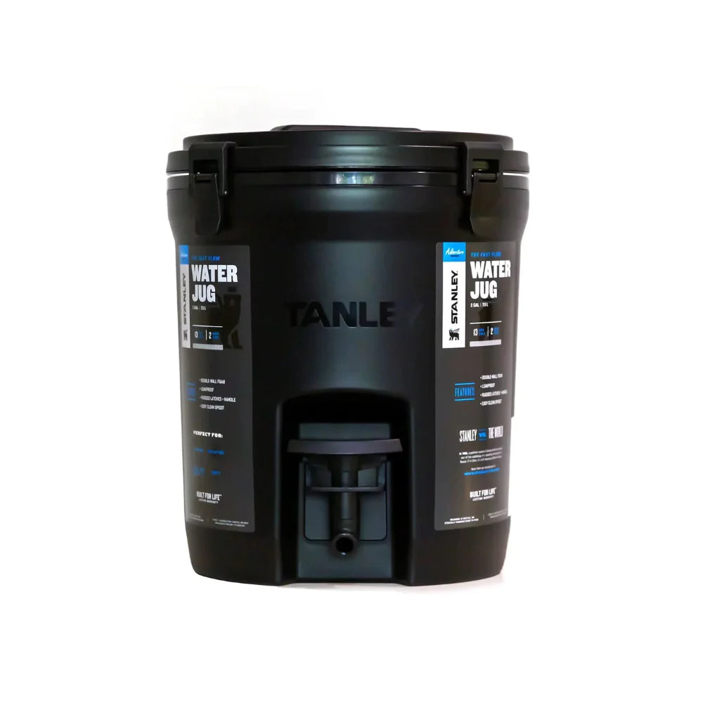 Stanley Adventure Water Jug 2 Gallon - Black-Goritta Works Sdn. Bhd. 202501017603 (1619017-X)