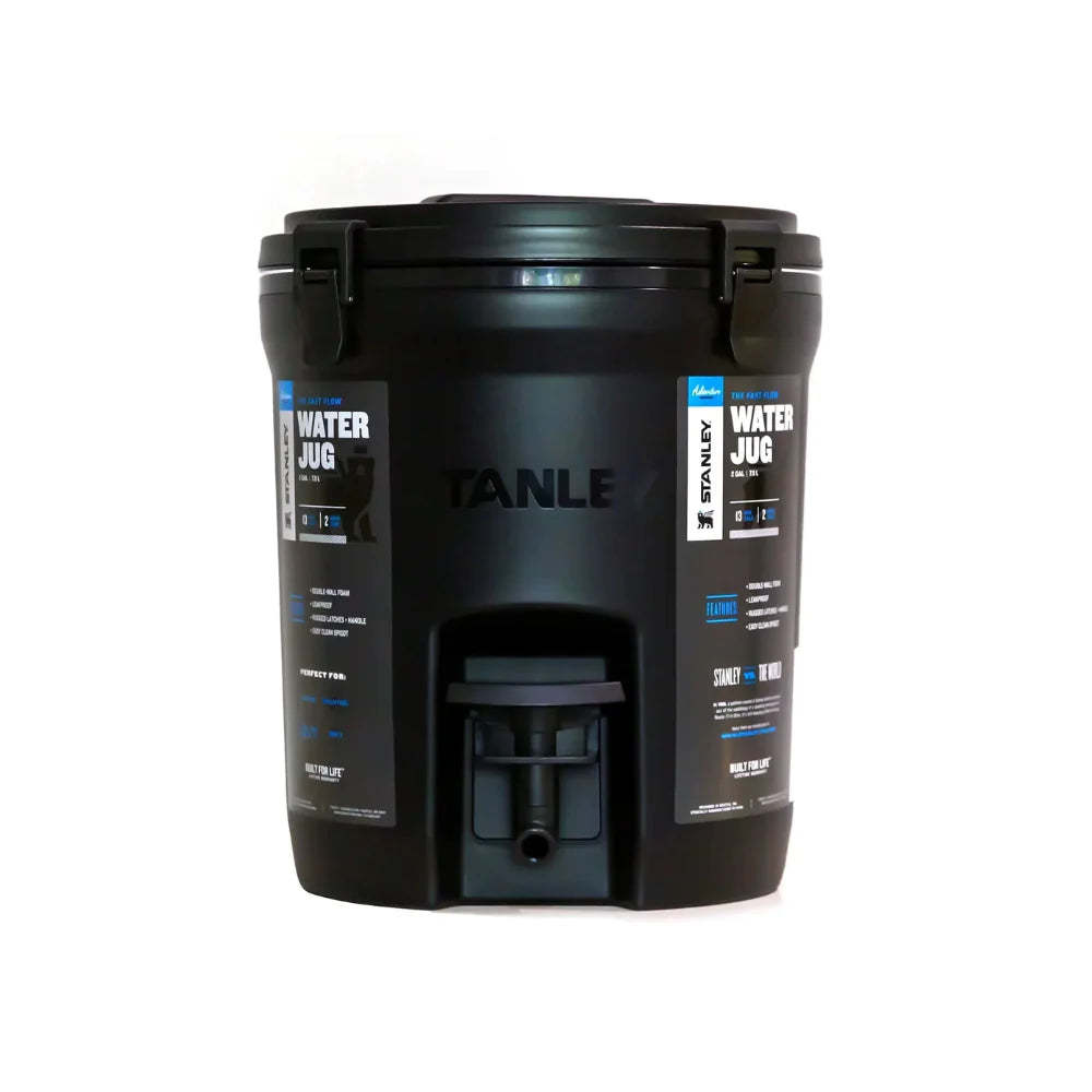 Stanley Adventure Water Jug 2 Gallon - Black-Goritta Works Sdn. Bhd. 202501017603 (1619017-X)
