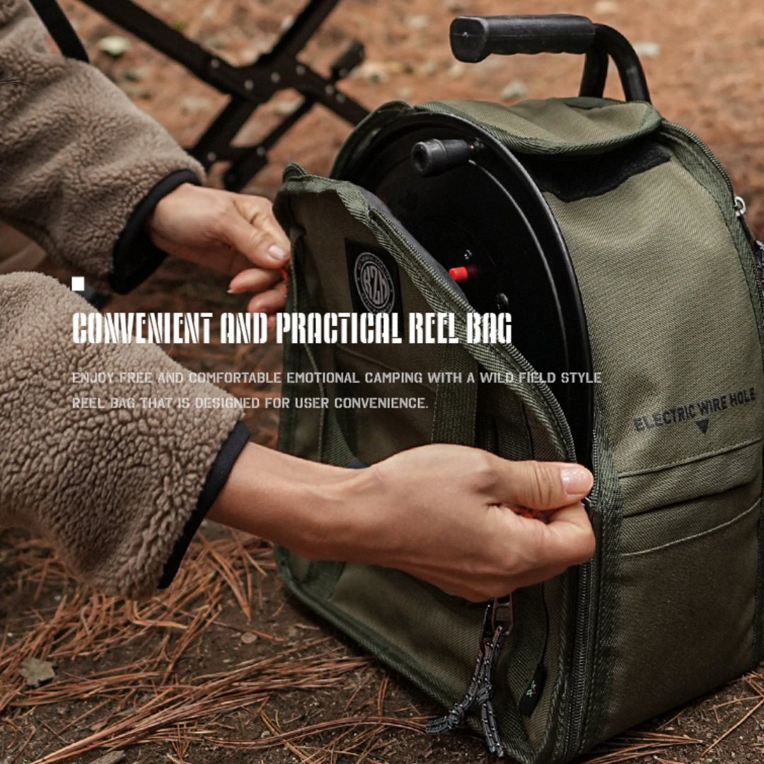 KZM New Field Reel Bag - Tan
