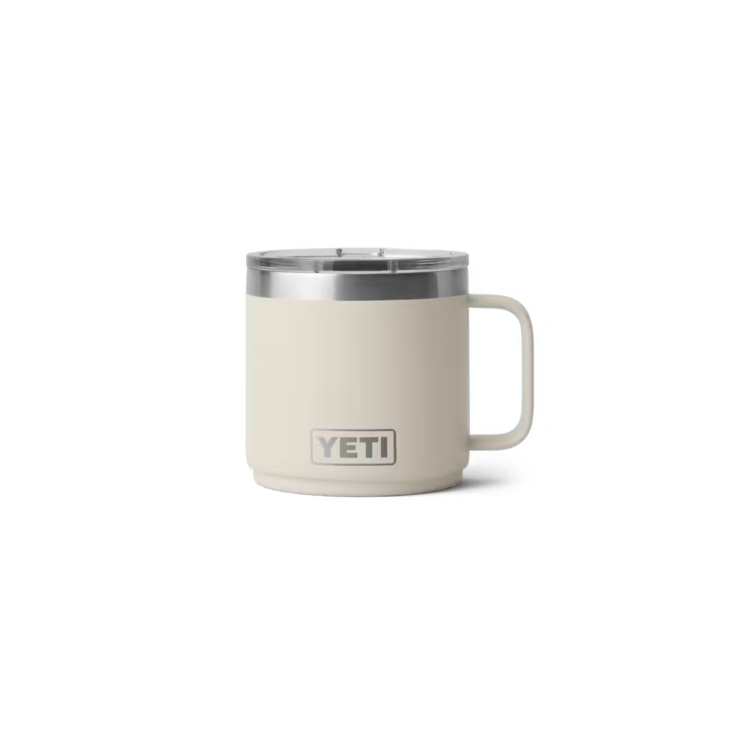 YETI Rambler 14 oz Stackable Mug with DuraSip™ Ceramic Lining - Cape Taupe