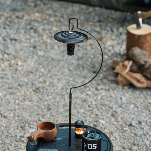 SHINETRIP ST-05 High-Low Tactical Round Table Set - Black