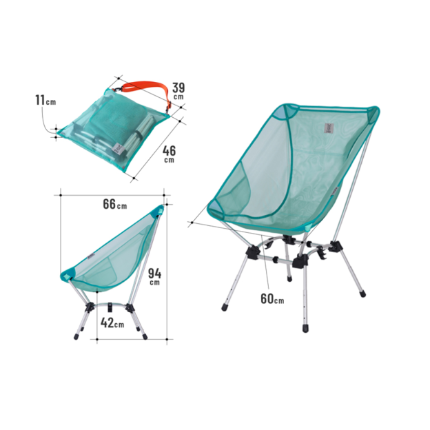 DOD Tropical Sugoissu Chair - Black