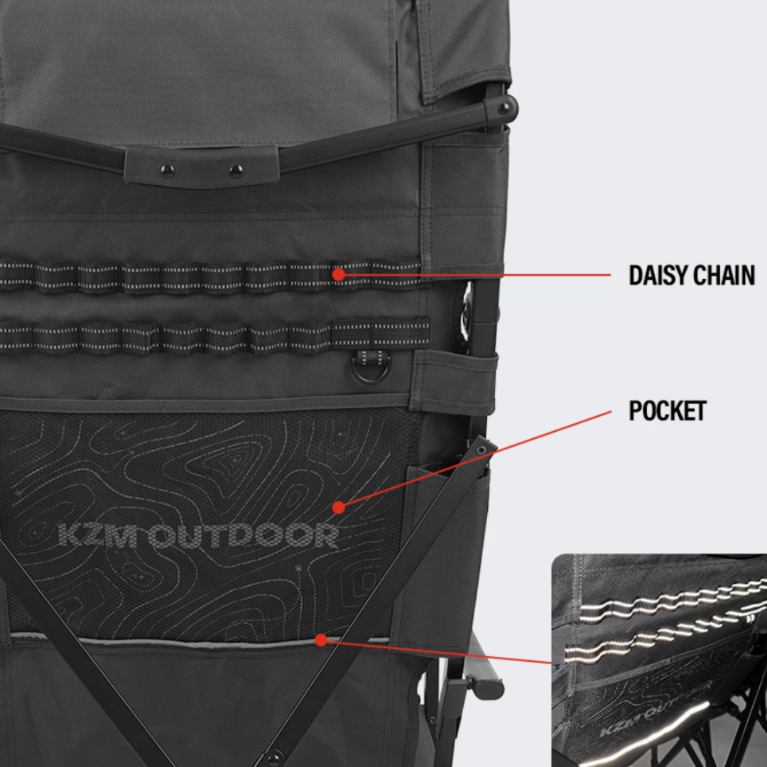 KZM Contour Relax Chair - Charcoal