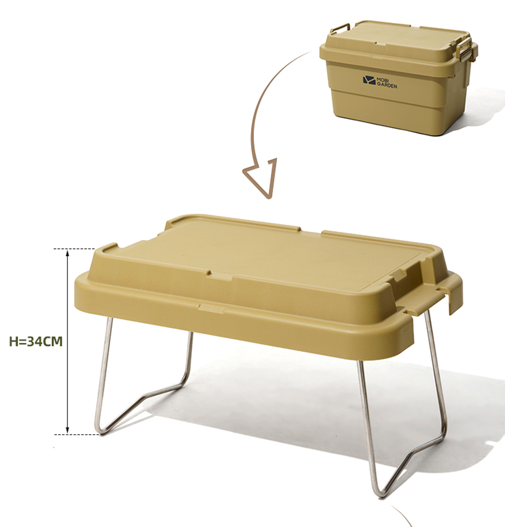 Mobi Garden Rui Na 50L PRO Storage Hard Box - Black-Goritta Works Sdn. Bhd. 202501017603 (1619017-X)