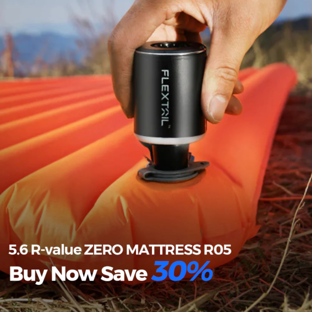 Flextail Tiny Pump 2X Ultimate 3-in-1 Outdoor Pump with lamp - White-Goritta Works Sdn. Bhd. 202501017603 (1619017-X)