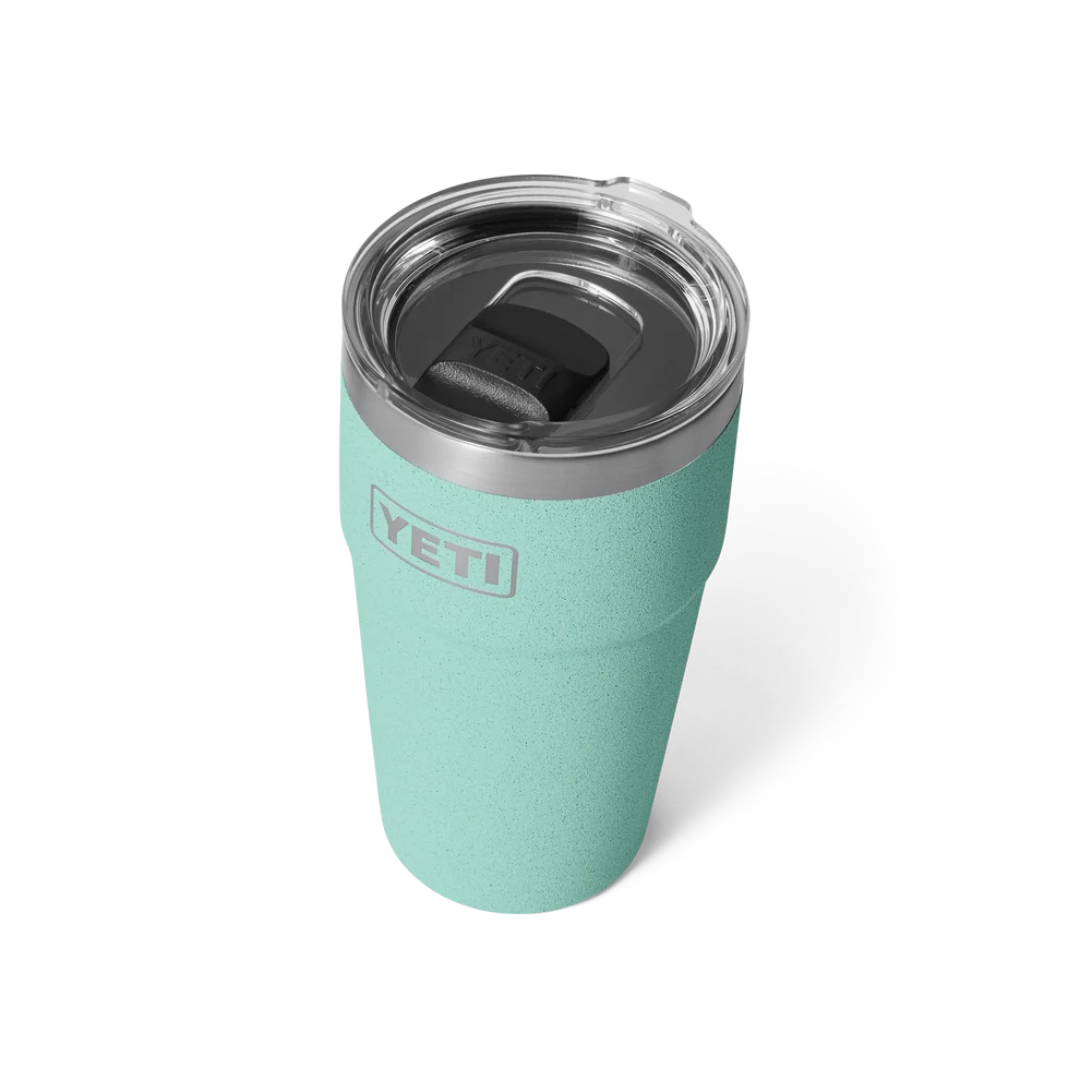 YETI Rambler 20 oz Stackable Cup with MagSlider™ Lid - Sea Stone