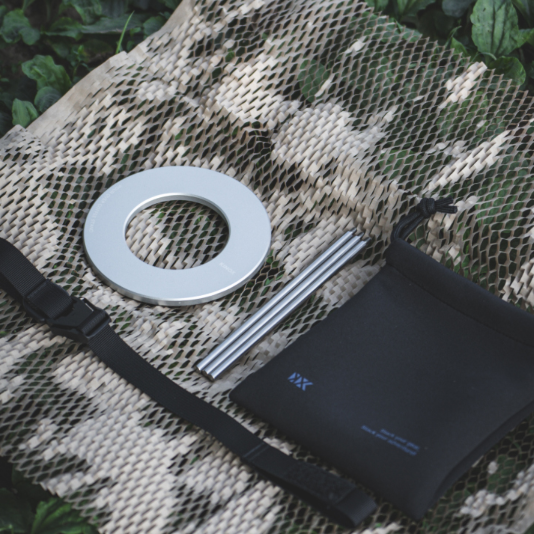 Kinox Coffee Drip Camping Stand - Silver