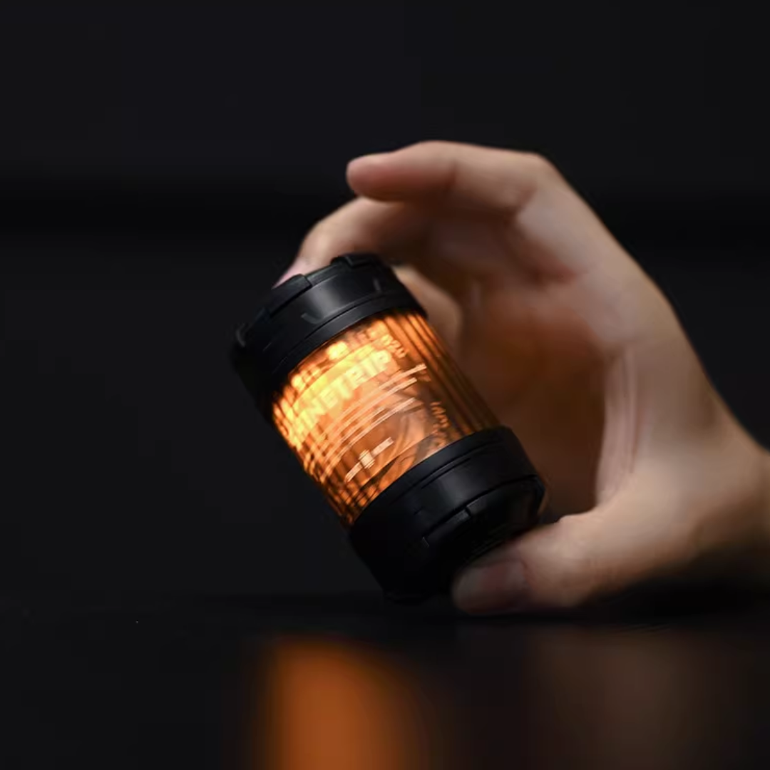 Shine Trip ST-05 Series Rotating 19 Glimmer Light - Black