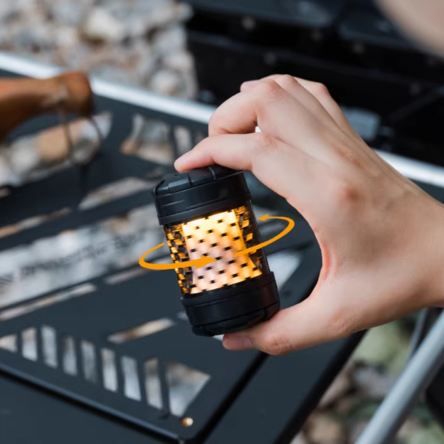 ShineTrip ST-05 Series Rotating 19 Glimmer Light - Honeycomb Black