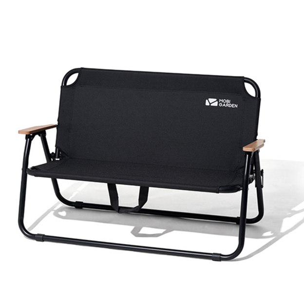 Mobi Garden Yun Mu Double Chair - Black-Goritta Works Sdn. Bhd. 202501017603 (1619017-X)